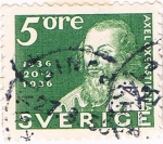 Stamps : Europe : Sweden :  TRICENTENARIO DE LOS CORREOS. DENT. 4 LADOS. Y&T Nº 235a