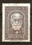 Stamps : America : Argentina :  XXI.Congreso Internacional de Ciencias Fisiológicas. Los científicos médicos. Ivan P. Pavlov.