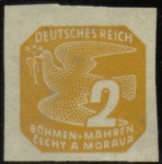 Stamps Germany -  Bohemia & Moravia