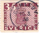 Stamps : Europe : Sweden :  TRICENTENARIO DE LOS CORREOS. Y&T Nº 241