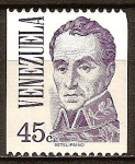 Sellos de America - Venezuela -  Símon Bolívar(a).