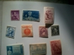 Stamps : America : Mexico :  sellos
