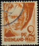 Stamps Germany -  Rheinland - Pfalz