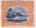 Stamps Guatemala -  Lago de Amatitlán
