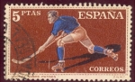Stamps : Europe : Spain :  1960 Deportes. Hockey sobre patines - Edifil:1315