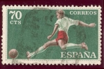 Stamps Spain -  1960 Deportes. Futbol - Edifil:1308