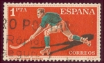 Stamps Spain -  1960 Deportes. Hockey sobre patines - Edifil:1310