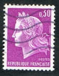 Stamps France -  Republique Francaise . Postes.