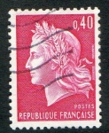 Stamps Europe - France -  Republique Francaise . Postes.