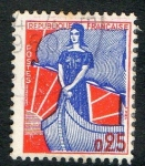 Sellos de Europa - Francia -  Republique Francaise . Postes.