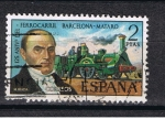 Stamps Spain -  Edifil  2173  125º Aniver. del Ferrocarril Barcelona-Mataró.  