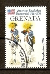 Stamps : America : Grenada :  Bicentenario de la Independencia de EE.UU.