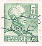 Stamps Sweden -  GUSTAVO V 1939-42. DENT. A 3 LADOS Y&T Nº 259b