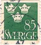 Stamps Sweden -  ESCUDO 1939-42. Y&T Nº 267