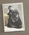 Stamps United Kingdom -  Personajes Jane Eyre