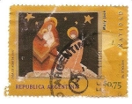 Stamps Argentina -  Navidad