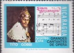 Stamps Nicaragua -  tito gobbi