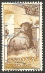 Stamps Spain -  1257 - Tauromaquia, salida del toril