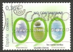 Stamps Spain -  Valores Cívicos, No contaminar, el aire, la tierra, el agua