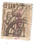 Sellos de America - M�xico -  mexico 10 centavos 1941