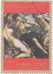 Stamps United Arab Emirates -  pintura-desnudos