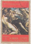 Sellos de Asia - Emiratos rabes Unidos -  pintura-desnudos