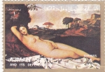 Stamps United Arab Emirates -  pintura-desnudos