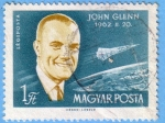Sellos de Europa - Hungr�a -  John Glenn