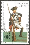 Stamps Guinea -  Uniforme militar