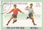 Stamps North Korea -  futbol