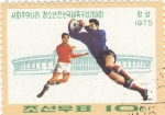 Stamps North Korea -  futbol