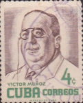 Stamps Cuba -  Victor Muñoz