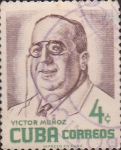Sellos de America - Cuba -  Victor Muñoz