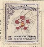 Stamps America - Colombia -  Orquideas Colombia