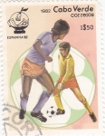 Stamps Cape Verde -  mundial-España-82