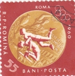 Sellos de Europa - Rumania -  ROMA -1960