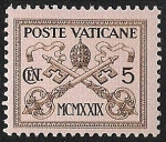Stamps Vatican City -  Papal Arms