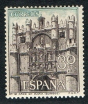 Stamps Spain -  1644- Serie turística. Arco de Santa Maria. Burgos.
