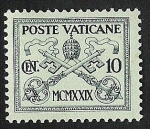 Sellos de Europa - Vaticano -  Papal Arms