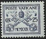 Stamps Vatican City -  Papal Arms