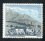 Stamps Spain -  1650- Serie turística. Mogrovejo ( Santander ). 