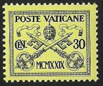 Sellos del Mundo : Europa : Vaticano : Papal Arms