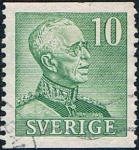 Stamps Sweden -  GUSTAVO V 1948-52. Y&T Nº 334