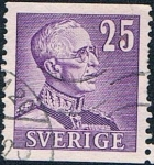 Stamps Sweden -  GUSTAVO V 1948-52. Y&T Nº 335