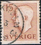 Stamps Sweden -  GUSTAVO VI ADOLFO 1951-52. Y&T Nº 356