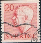 Stamps Sweden -  GUSTAVO VI ADOLFO 1951-52. Y&T Nº 357