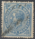 Stamps Spain -  ESPAÑA 184 ALFONSO XII