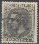 Stamps Spain -  ESPAÑA 200 ALFONSO XII