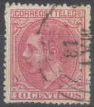 Stamps Spain -  ESPAÑA 202 ALFONSO XII