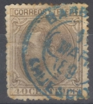 Stamps Spain -  ESPAÑA 205 ALFONSO XII